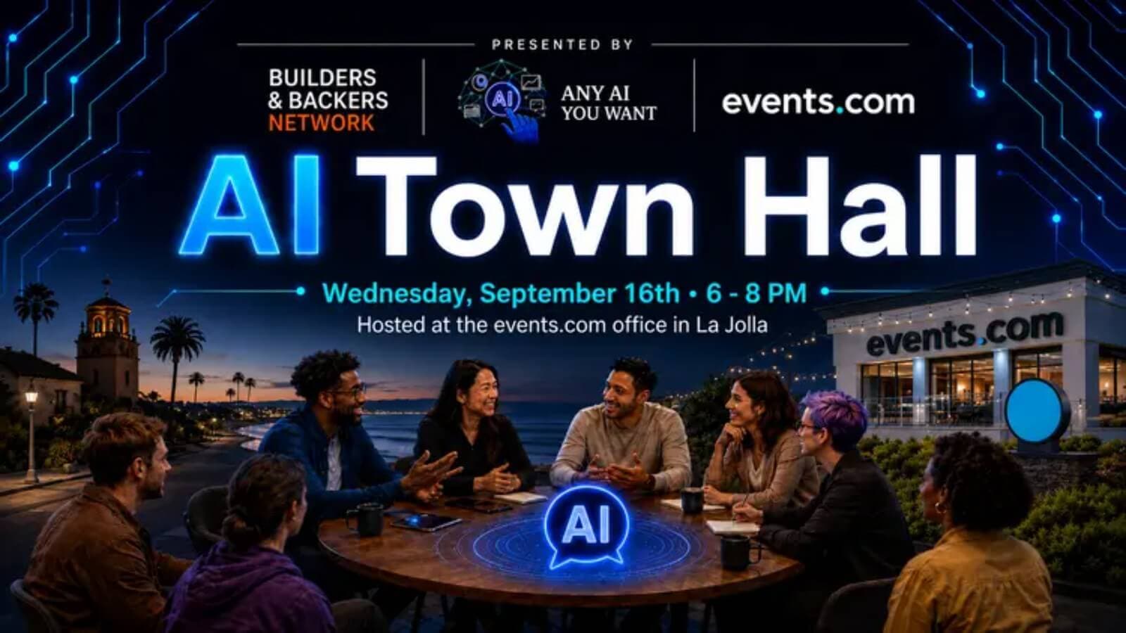 AI Townhall - Ask & Vote on Questions - La Jolla